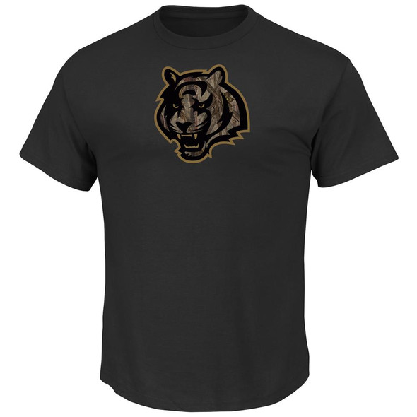 Men's Camo Tek Patch Cincinnati Bengals T-Shirt