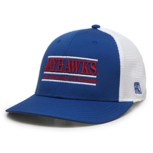 Kansas Jayhawks KU Hat Gamechanger/Diamond Mesh Adjustable Cap