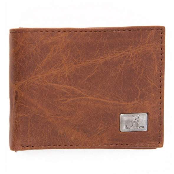 Alabama Crimson Tide Bama Wallet Bifold Leather Wallet