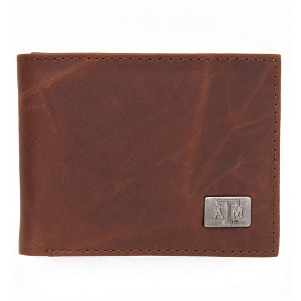 Texas A&M Aggies Wallet Bifold Leather Wallet