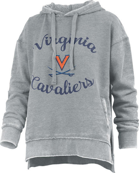 Women's Hoodie University of Virginia Cavaliers Vintage Hoodie Ladies Fleece Sweatshirt