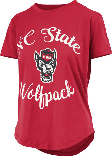 Women's NCSU NC State Wolfpack Short Sleeve TShirt Cotton SS Tee