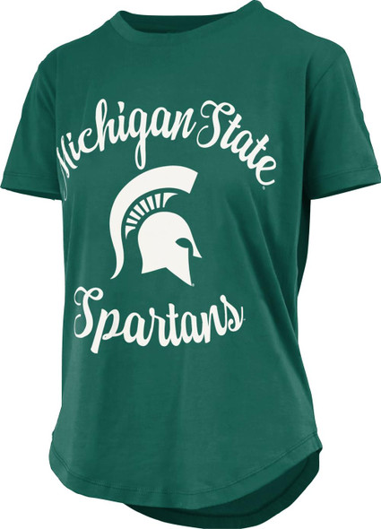 Women's Michigan State University Short Sleeve TShirt Cotton SS Tee