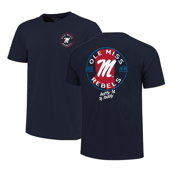 Ole Miss Rebels TShirt Short Sleeve 100% Cotton Tee