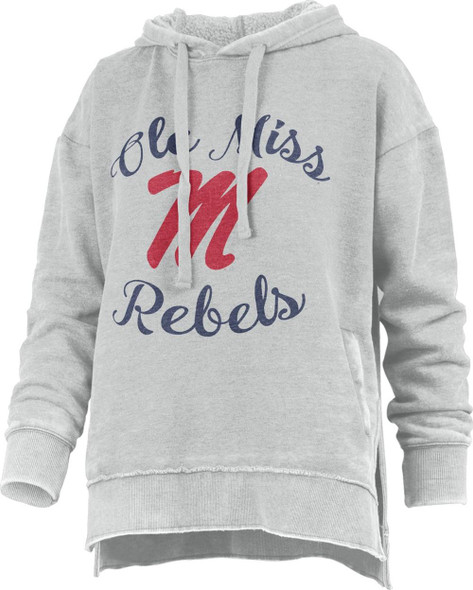 Women's Hoodie Ole Miss Rebels Vintage Hoodie Ladies Fleece Sweatshirt