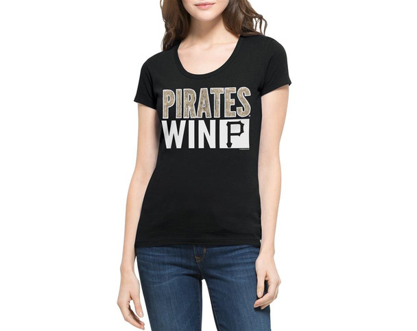 Pittsburgh Pirates Sparkle Scoop Tee