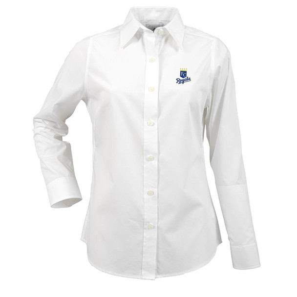Kansas City Royals Women's Long Sleeve Dress Shirt