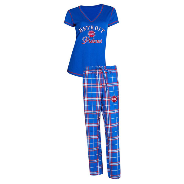 Detroit Pistons Women's Pajama Set Duo Sleep Set