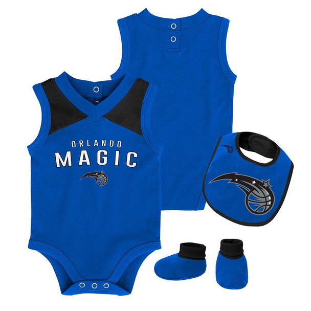 Infant Orlando Magic Creeper Set Baby Snapsuit Set