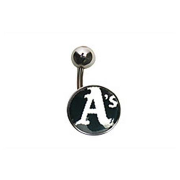 Oakland Athletics Belly Button Ring Naval Body