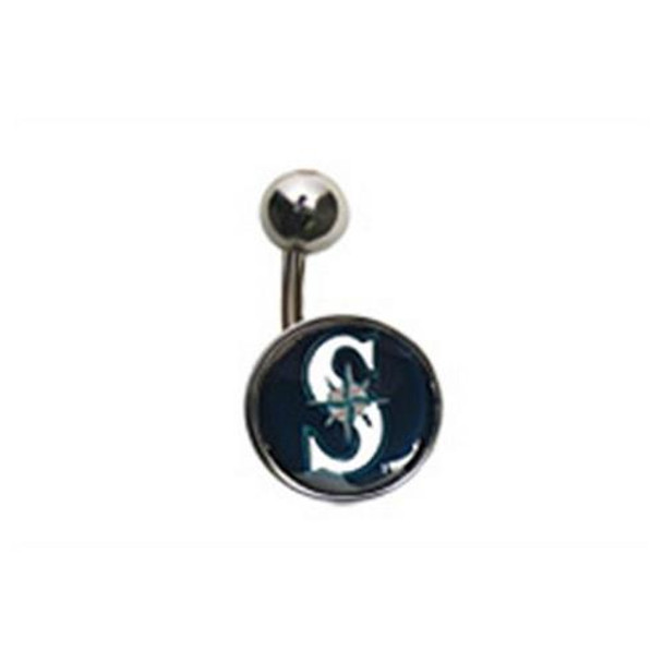 Seattle Mariners Belly Button Ring Naval Body