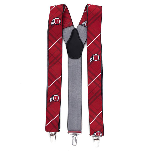 University of Utah Utes Suspenders Oxford Adjustable Suspenders