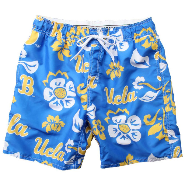 Men's UCLA Bruins Swim Trunks Floral Swim Shorts