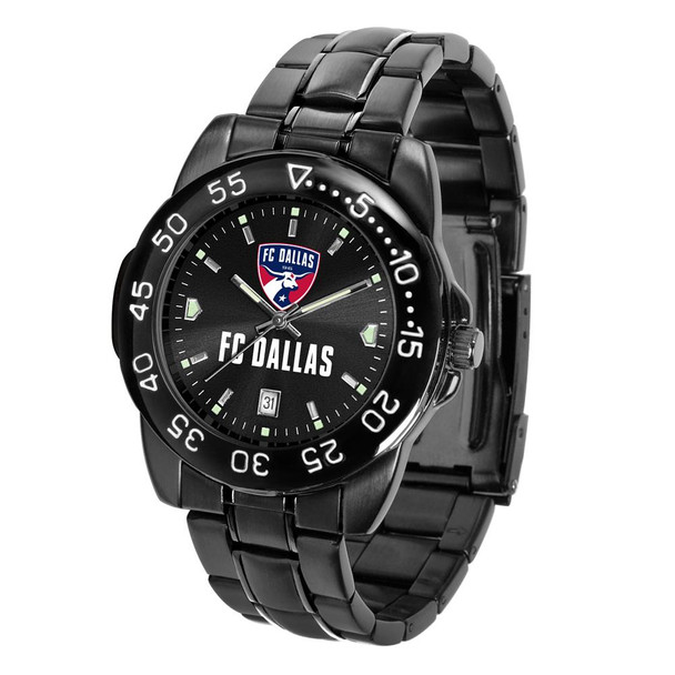 Men's FC Dallas Watch Fantom Black Steel Watch