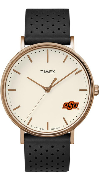 Ladies Timex Oklahoma State University Watch Rose Gold Grace Watch