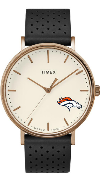 Ladies Timex Denver Broncos Watch Rose Gold Grace Watch