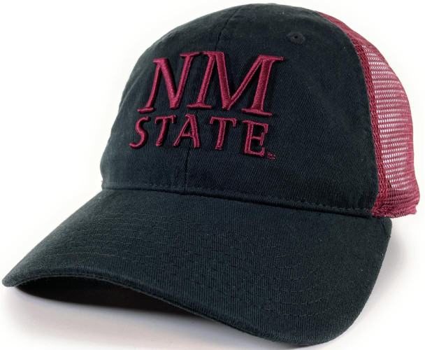 New Mexico State Aggies Trucker Hat Relaxed Mesh Classic New Mexico State Trucker Cap