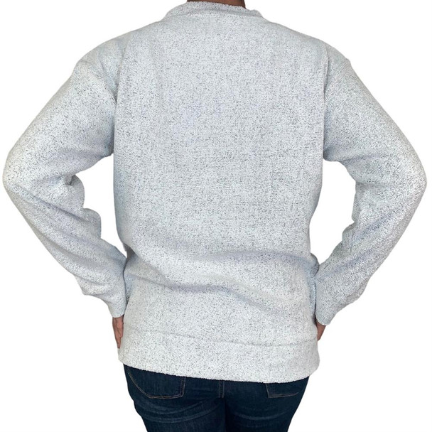 Womens Ole Miss Rebels Sweatshirt Comfy Terry L/S Crew Womens Ole Miss Rebels Sweatshirt Comfy Terry L/S Crew