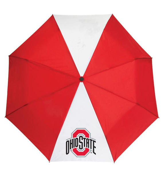 Ohio State University Buckeyes Umbrella Auto Open 42" Folding Umbrella