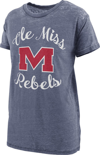 Women's Ole Miss Rebels Vintage Tee Short Sleeve Boyfriend Tee