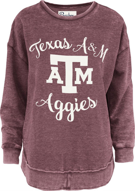 Women's Texas A&M Aggies Sweatshirt Vintage Poncho Fleece