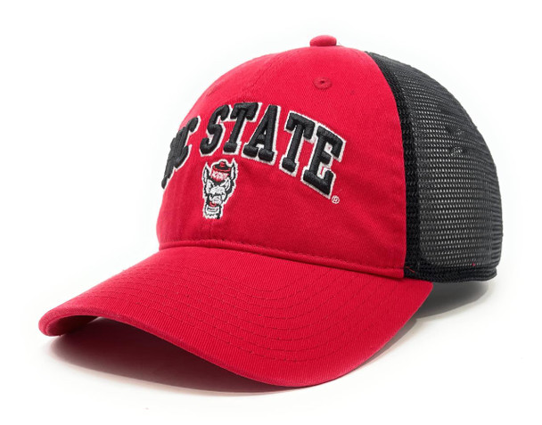 NCSU NC State Wolfpack Trucker Hat Classic Relaxed Mesh North Carolina State Trucker Cap