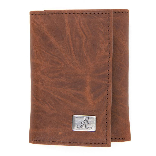 Alabama Crimson Tide Bama Wallet Trifold Leather Wallet