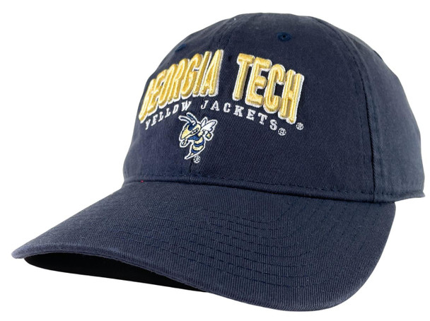 Georgia Tech GT Hat Classic Relaxed Twill Adjustable Dad Cap