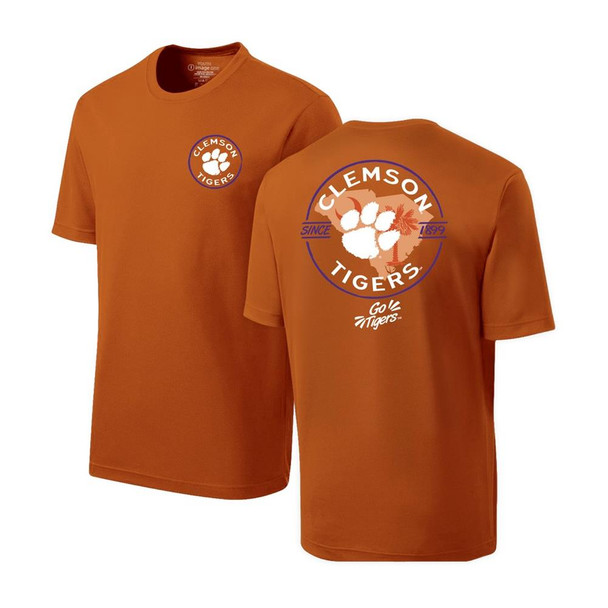 Clemson University Tigers T Shirt Short Sleeve Competitor Performance Tee