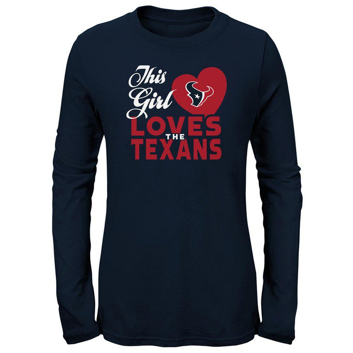 girls texans shirt