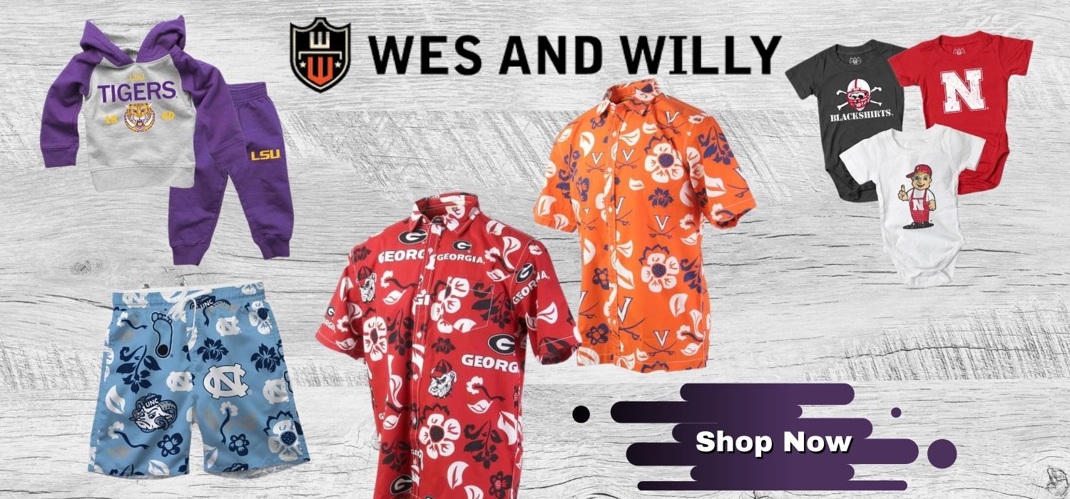 Shop Wes and Willy Fan Gear