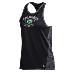 Women's Under Armour Colorado State Rams Space Tech Tank