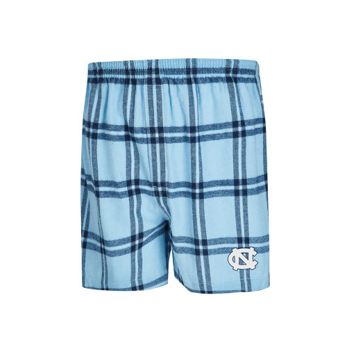 North Carolina Tarheels UNC Men's Boxers Flannel Boxer Shorts