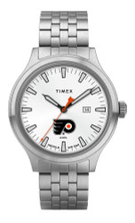 Men's Philadelphia Flyers Watch Stainless Steel Top Brass