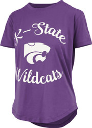 Women's Kansas State University Short Sleeve TShirt Cotton SS Tee