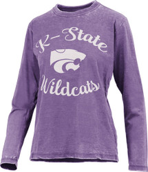 Women's Kansas State University Long Sleeve Tee Vintage LS TShirt