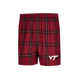 Virginia Tech VT Hokies Men's Boxers Flannel Boxer Shorts