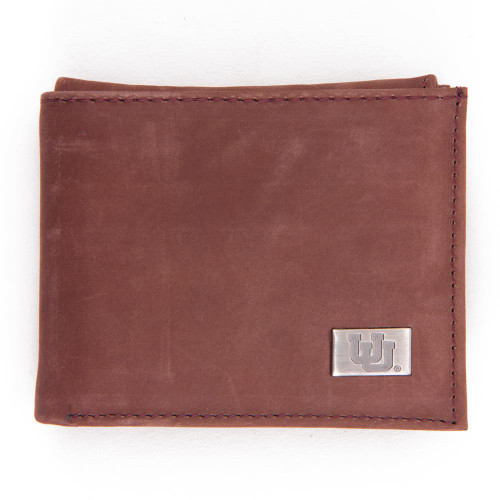 University of Utah Utes Wallet Bifold Leather Wallet