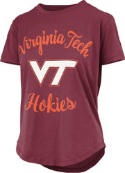 Women's Virginia Tech VT Hokies Short Sleeve TShirt Cotton SS Tee