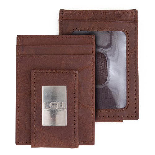 Eagles Wings Utah Utes Tri-Fold Leather Wallet