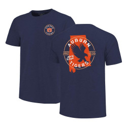 Auburn University Tigers T Shirt Short Sleeve Tri-Blend SS Tee