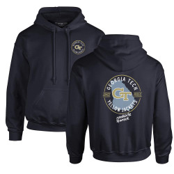 Georgia Tech GT Hoodie Premium Unisex Georgia Tech Yellow Jackets Hooded Sweatshirt For Men and Women