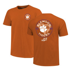 Clemson University Tigers TShirt Short Sleeve 100% Cotton Tee
