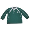 IRFU Long Sleeve Mandarin Collar Rugby Shirt Junior [green]