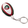 GILBERT leicester tigers rugby ball key ring