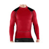 UNDER ARMOUR Coldgear Thermo Windblock Longsleeve Mock [red]