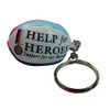 GILBERT help for heroes rugby ball key ring