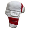 RFU england rugby boys fleece trapper hat [white/red] - Junior