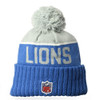 NEW ERA detroit lions NFL sport knit bobble beanie hat Junior [blue/grey]