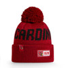 NEW ERA arizona cardinals NFL sideline sport knit bobble beanie hat [maroon]